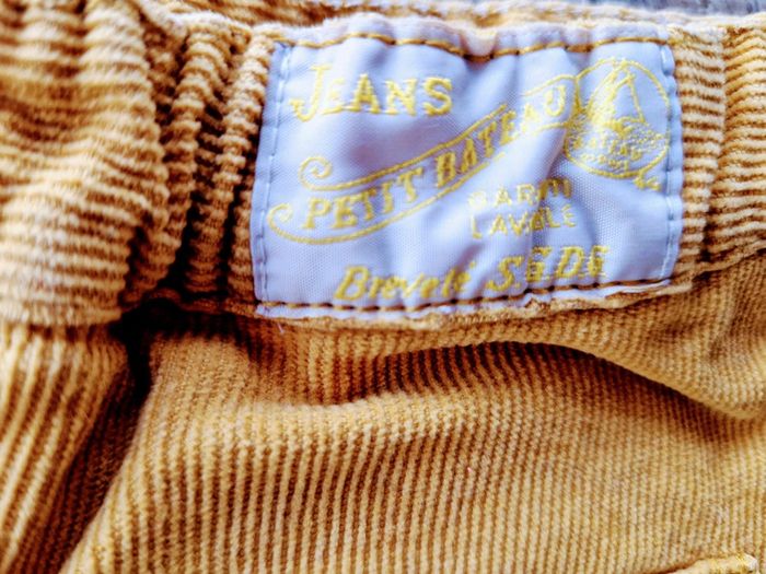 Jupe en velours côtelé Petit Bateau 5 ans - photo numéro 4