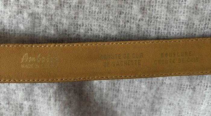 Ceinture en cuir Amboise - photo numéro 5