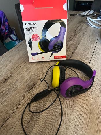 Casque filaire Nintendo switch