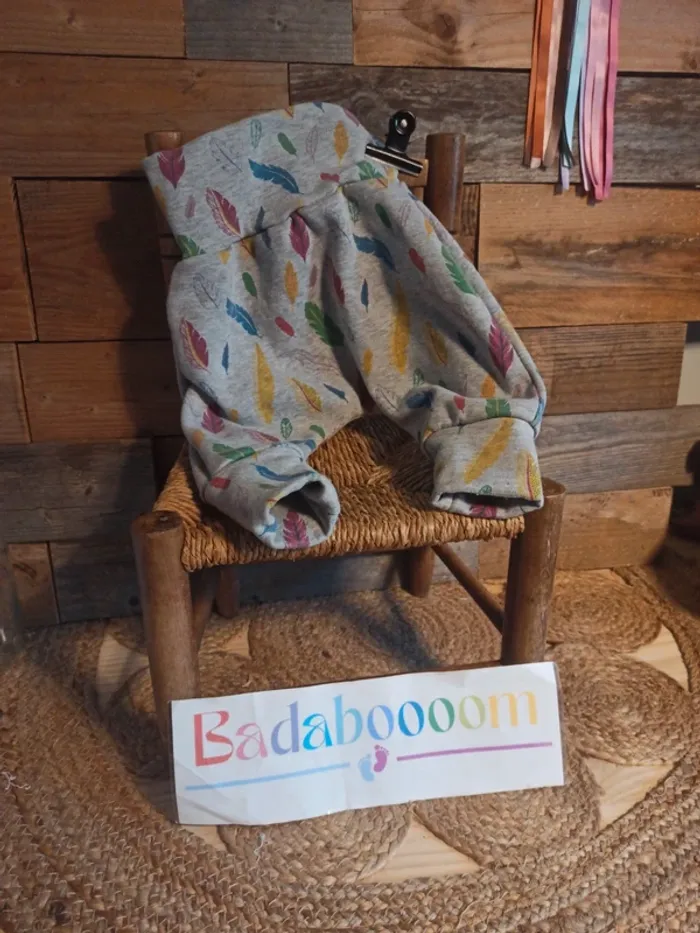 Pantalon sarouel fait main 9 mois tbe