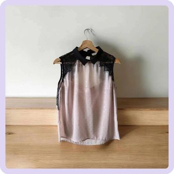 blouse Deby Debo rose taille S