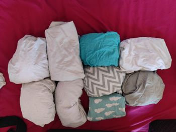 lot alèse avec drap housse