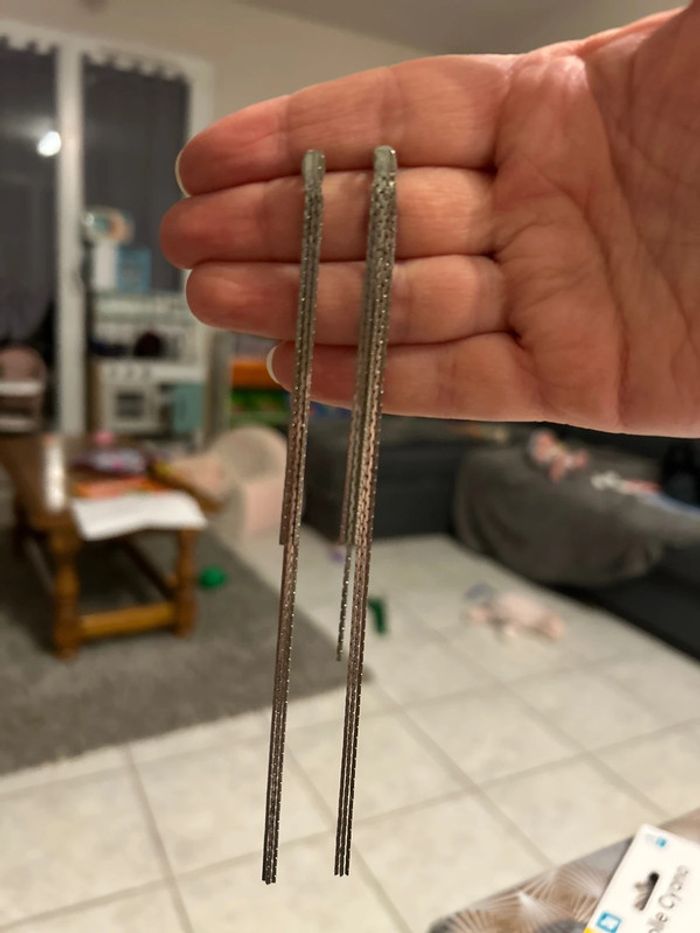 Boucles d’oreilles pendantes - photo numéro 2