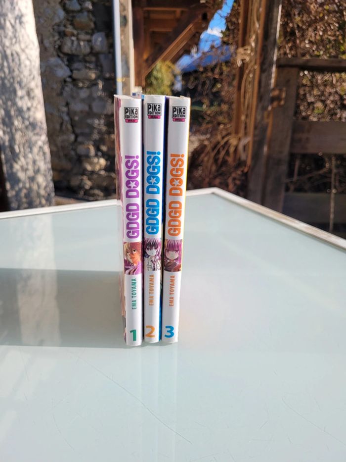 Manga GDGD Dogs! Tomes 1, 2 et 3 🌟 Ema Toyama, Pika Édition - photo numéro 7
