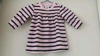 Robe fine rayée L. O. G. G by h&m 6 mois