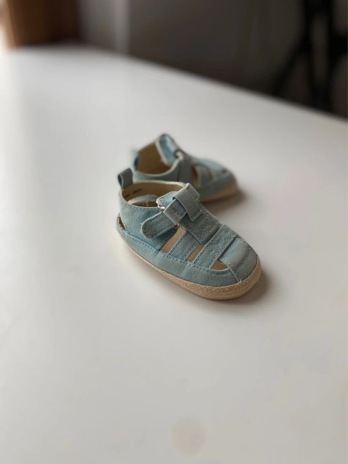 Sandales été bleu - photo numéro 2