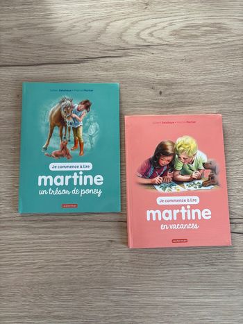 Lot livres Martine - Mes 1eres histoires