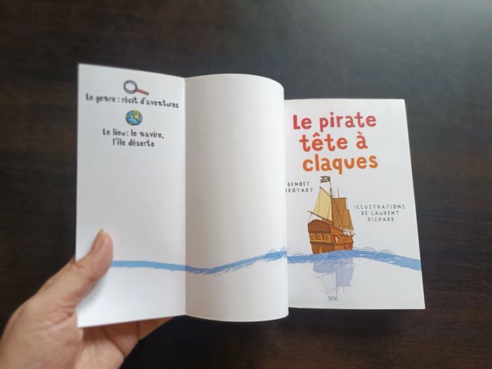 Livre LE PIRATE TÊTE À CLAQUES - photo numéro 3