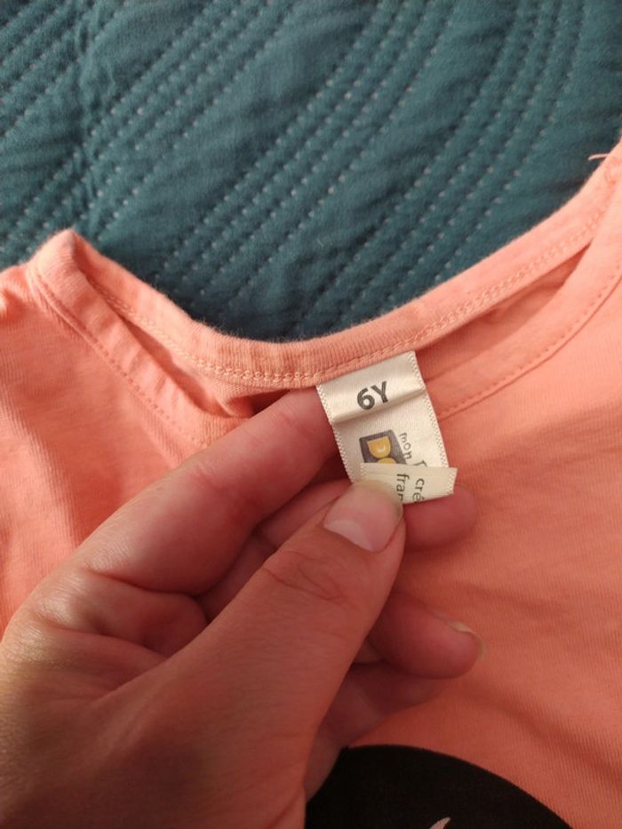 Donne pyjamas drogue et corail 6 ans - photo numéro 5