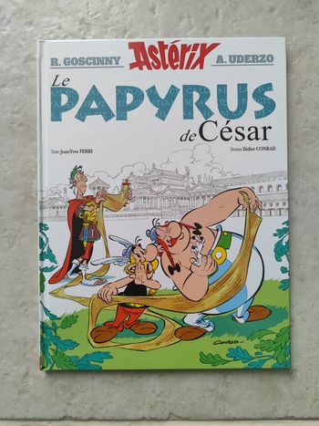 Livre BD Astérix - Tome 36 - Le Papyrus de César