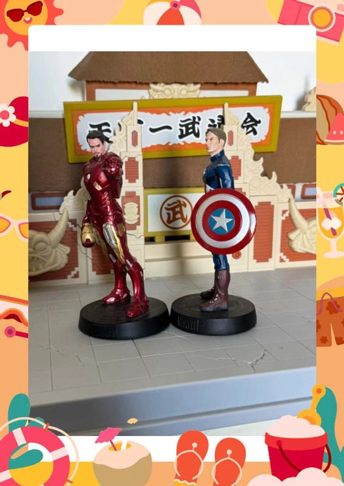 Lot Iron Man et Captain America Altaya - photo numéro 4