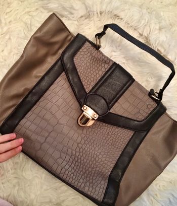 Sac H&M noir et marron en parfait état
