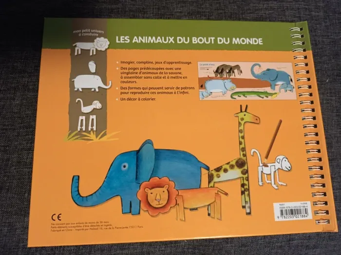 Les animaux du bout du monde Mon petit univers à construire - photo numéro 4