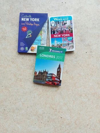 Livre New York Londres destination voyage