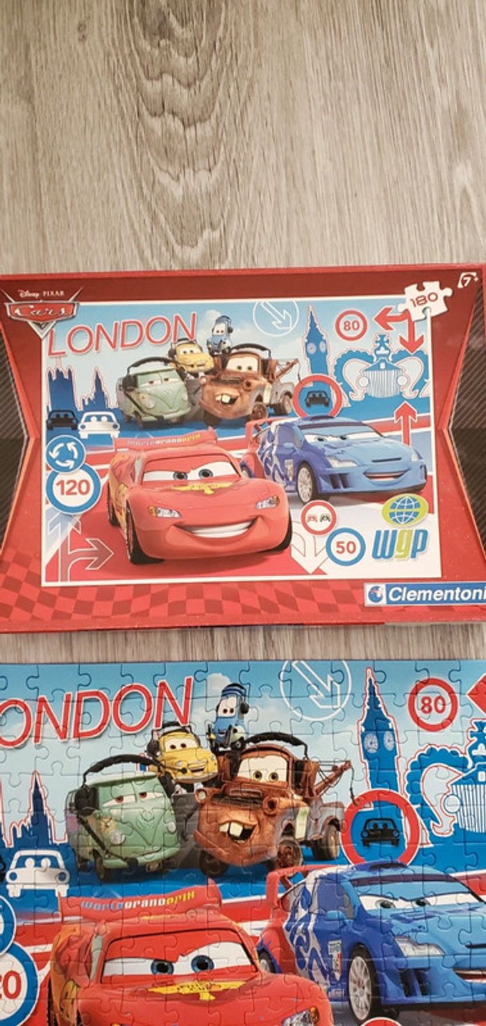 Puzzles Cars dès 7 ans clementino