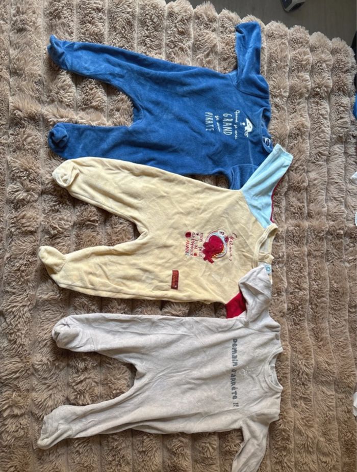 Lot de grenouillère 9 mois