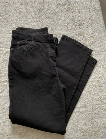Jean noir femme XL 🐈‍⬛