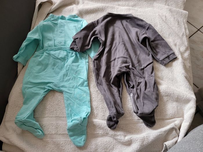 Lot de 5 pyjamas 1 mois garçon - photo numéro 6