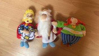 Peluches Astérix et obelix