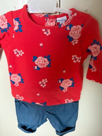 Ensemble bébés filles|rose