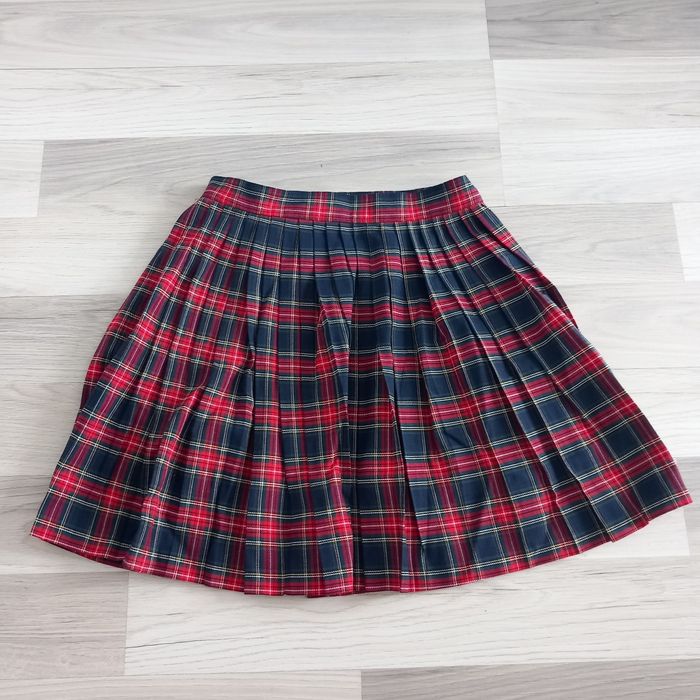 Jupe trapèze vintage à carreaux Jennyfer taille 38 - photo numéro 5
