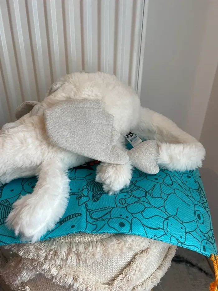 Peluche Jellycat Snow Dragon Large 🤍🐉 - photo numéro 3