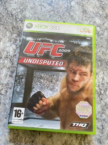 ufc 2009 undisputed Xbox 360