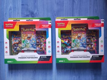 Deux Coffret premiers partenaires série 1 pokémon