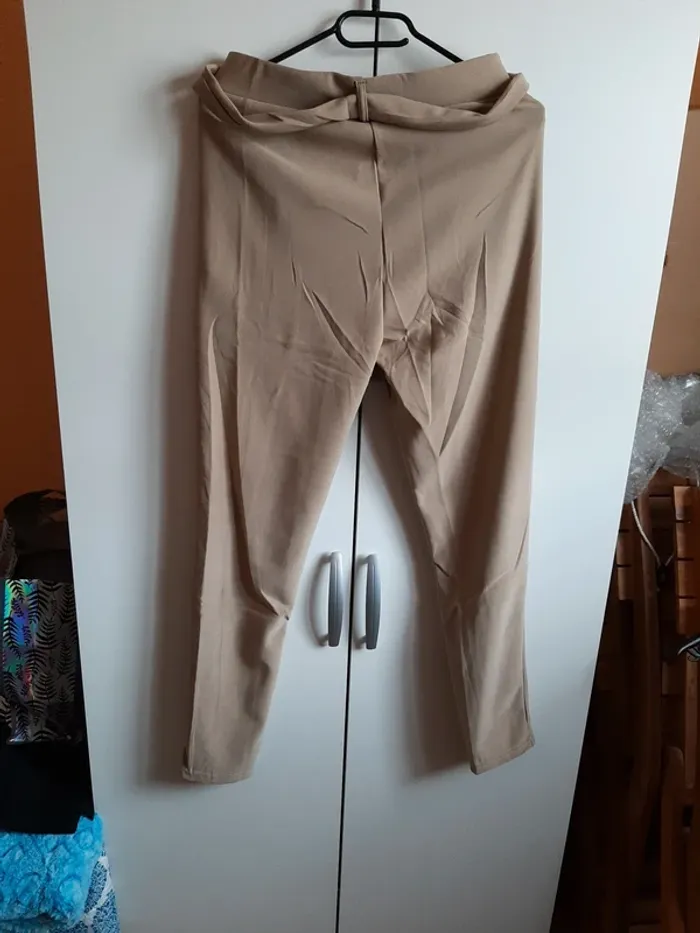 Legging beige Fashion poché - photo numéro 2