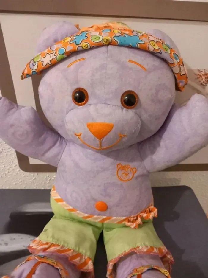 Peluche doodle bear vintage - photo numéro 2