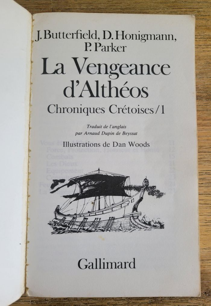 La vengeance d'Althéos - Un livre dont vous êtes le héros - photo numéro 4