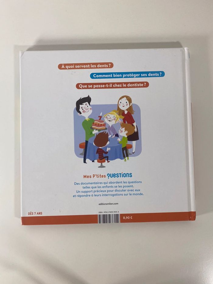 Livre Mes p’tites questions Les dents - photo numéro 3