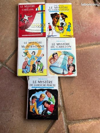 Nouvelle Bibliothèque Rose : livres « le Mystère » en lot ou à l’unité