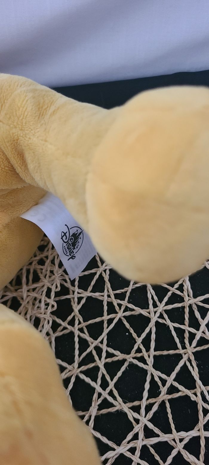 Peluche Mufasa Le Roi Lion Disney Parks 2020 Disneyland jaune couché - photo numéro 6