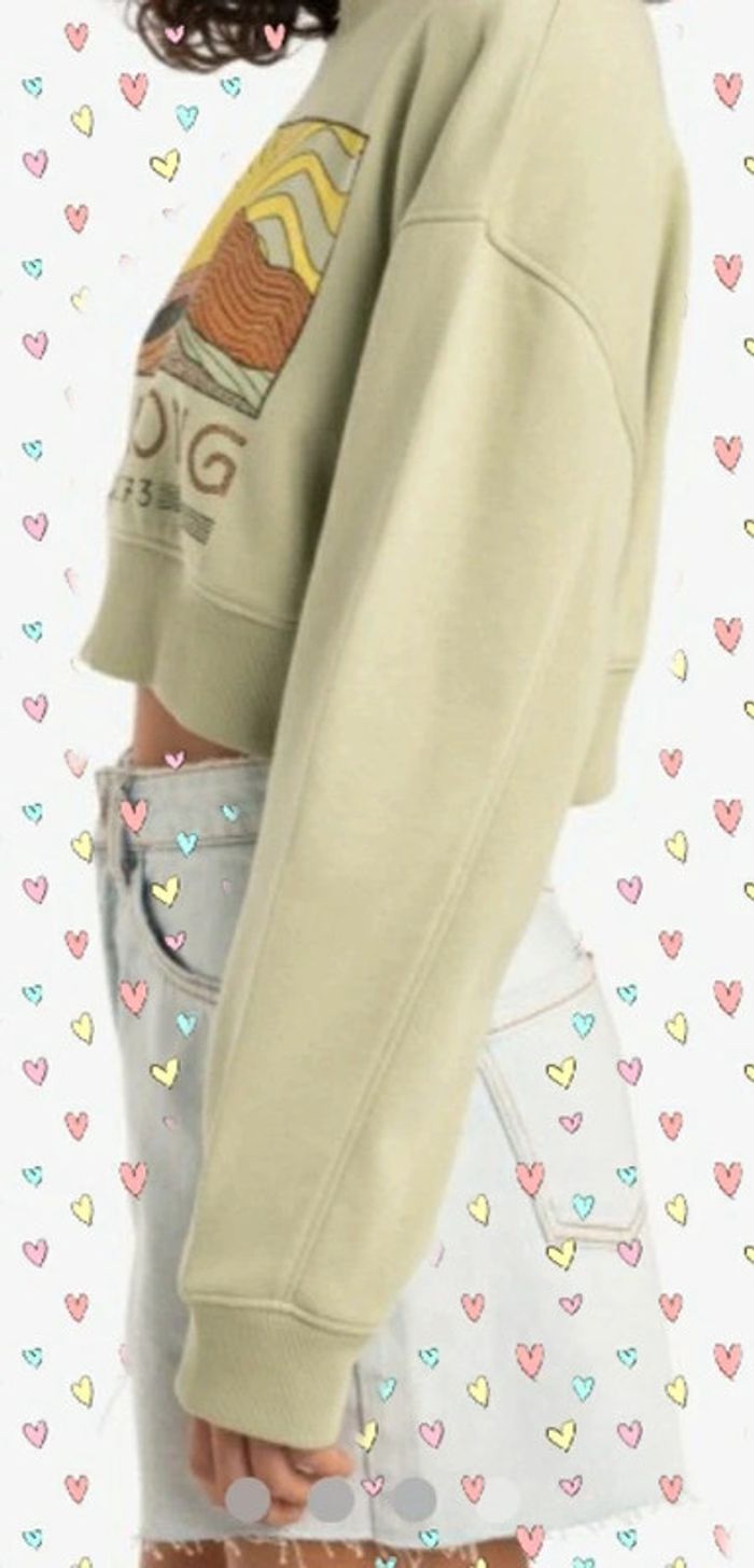 Sweatshirt pull crop Billabong - photo numéro 5