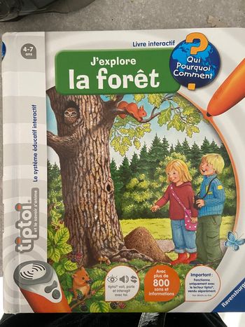 Tiptoi j’explore la forêt 