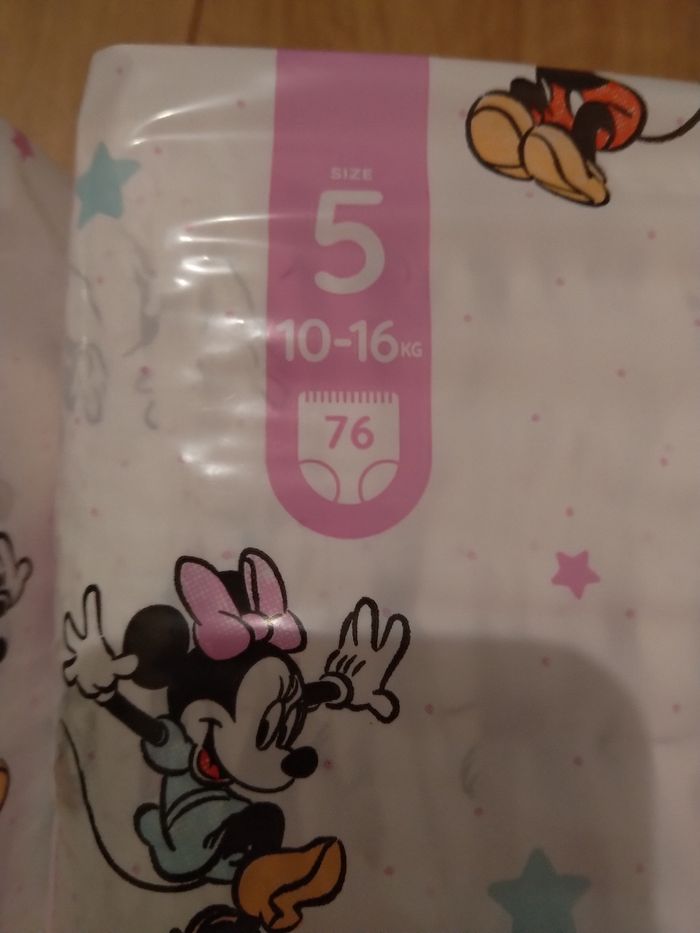 Lot de deux paquets de couches mama bear nappies ultra dry taille 5 - photo numéro 3