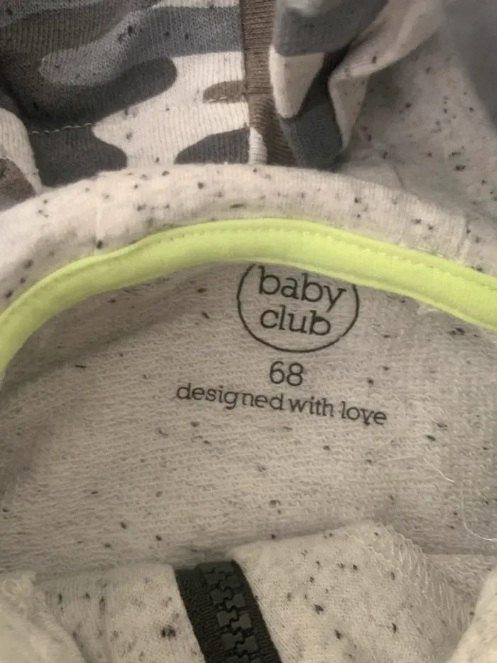 Gilet camouflage clair – Baby Club – 68 cm - photo numéro 3