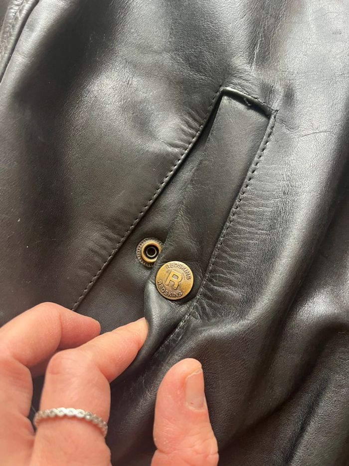 Blouson cuir Redskins Vintage - photo numéro 3