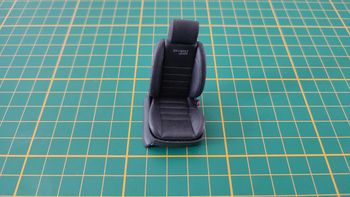 Siège passager pièce détachée miniature Burago Renault Megane Sport 1/18 1/18e 1/18ème #B52