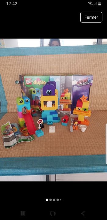 Lego duplo 10895 mobile les visiteurs de la planète duplo d'Emmet et Lucy