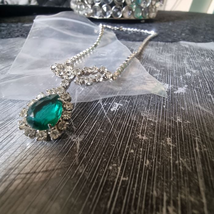 Collier En argent et emeraude Verde - photo numéro 4