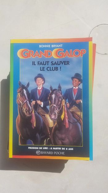 livre Grand galop - il faut sauver le club