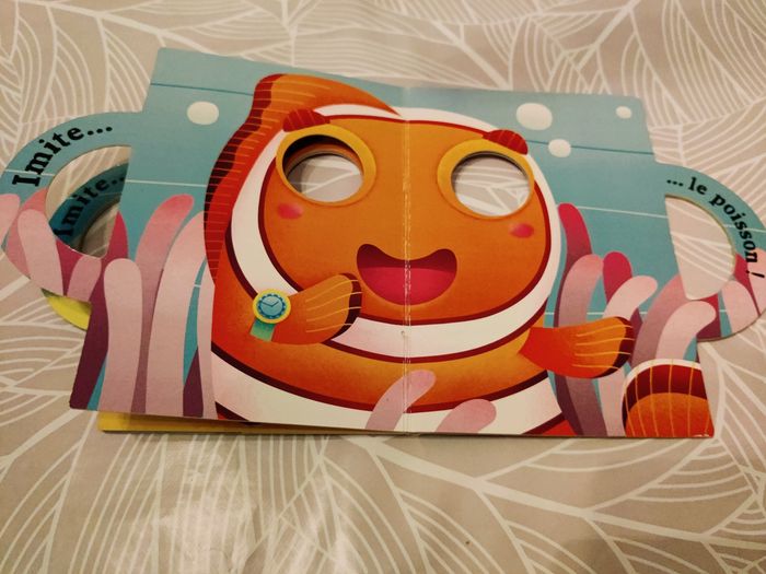Livre masques rigolas des animaux de la mer - photo numéro 4