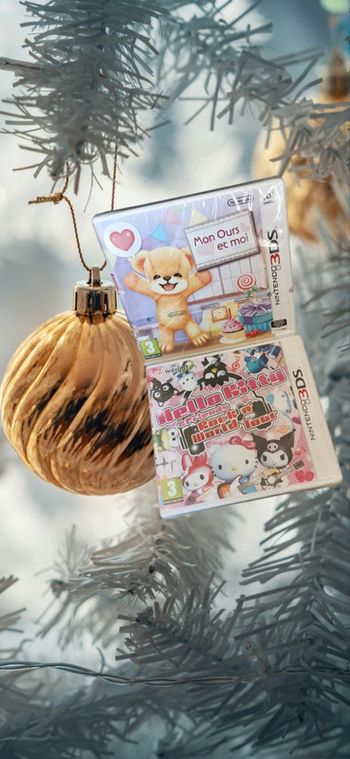Lot 2 jeux nintendo 3ds mon ours et moi +hello kitty & friends
