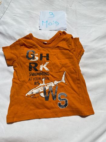 T-shirt 3 mois