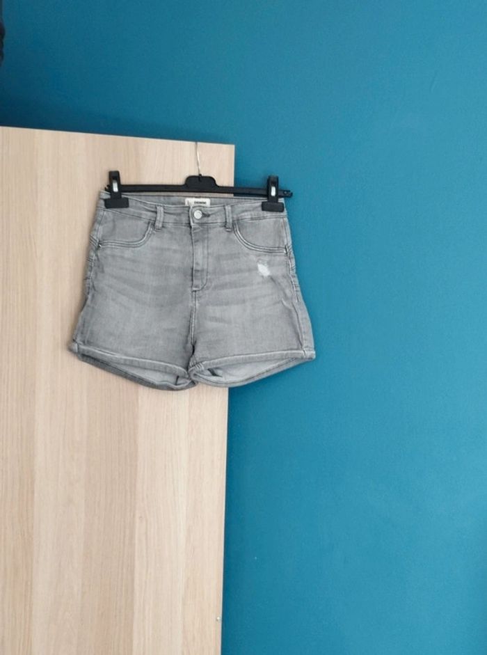 Short en jean gris denim collection Tally Weijl - Taille M 38