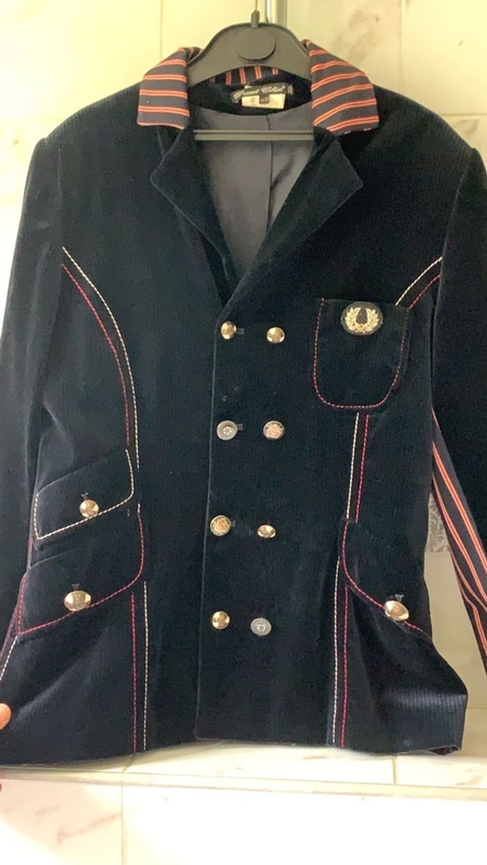 Veste En Velours bouton à recoudre - photo numéro 2