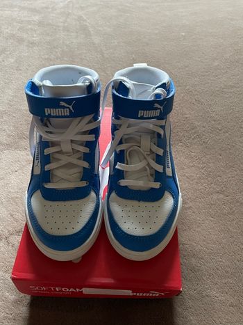 Baskets montantes enfant puma 