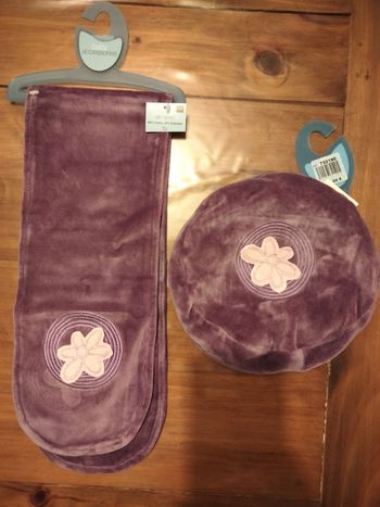 Ensemble écharpe et béret